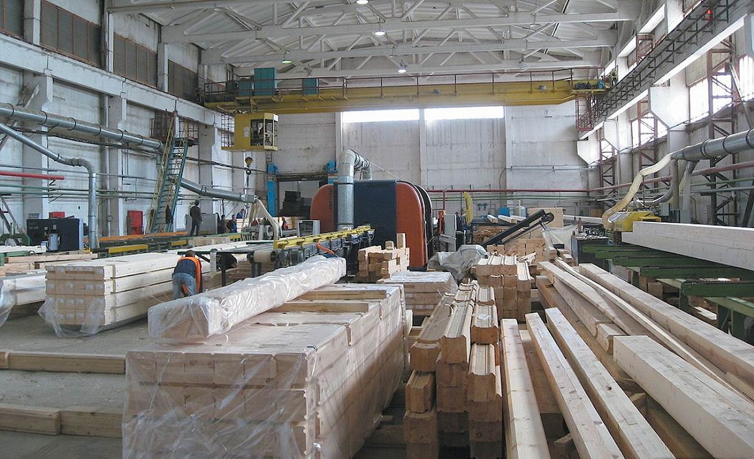 Tecnologia di produzione per case di legno