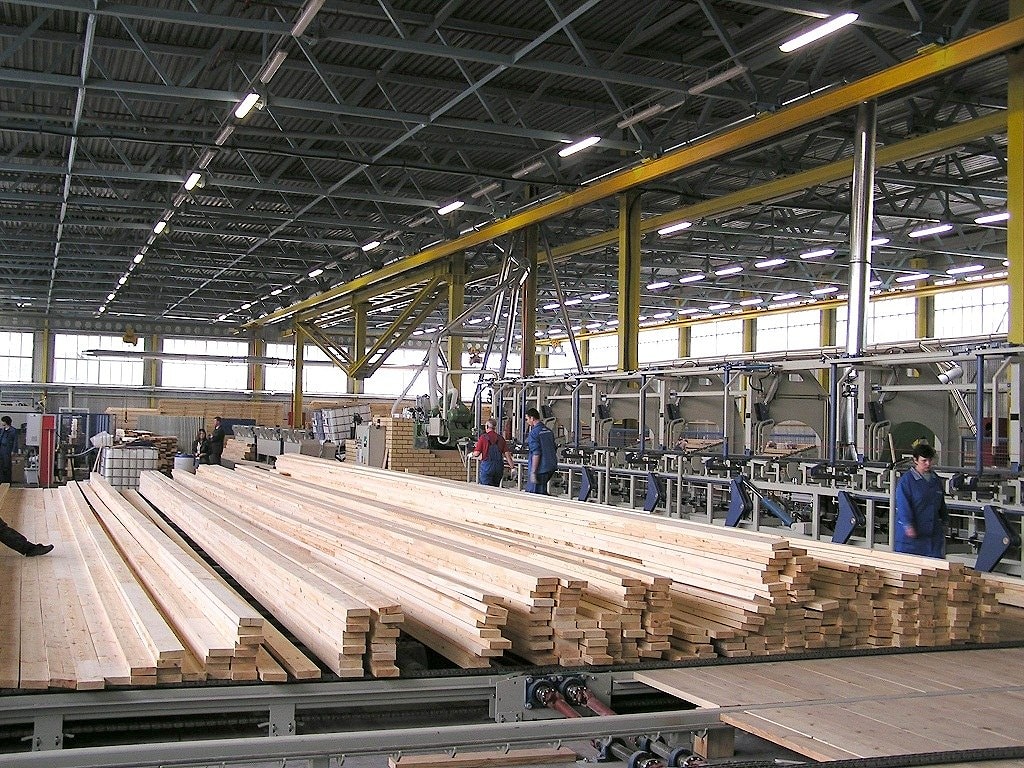 Legno lamellare — La trave lamellare profilata