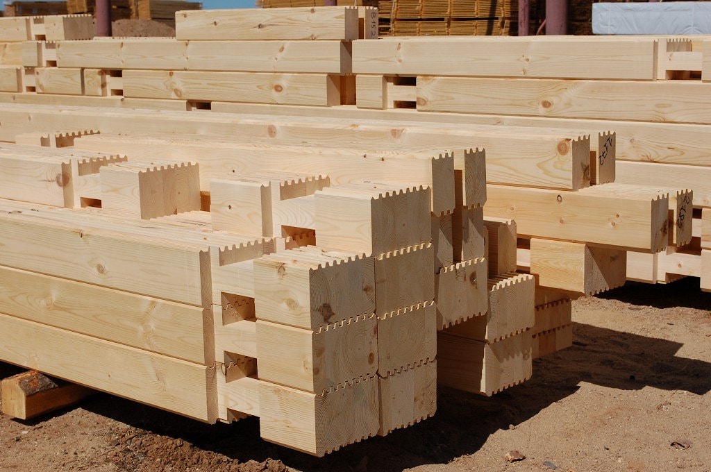 Legno lamellare — La trave lamellare profilata