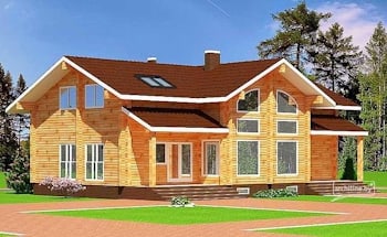 Case di legno 196 m2