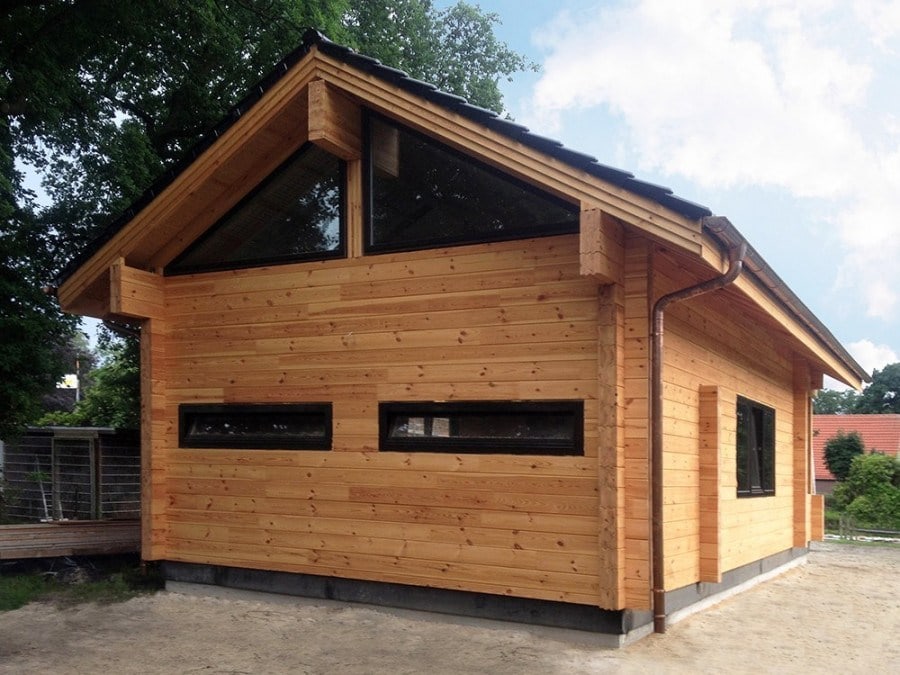 Casa in legno lamellare "Ucraina" 48 m²
