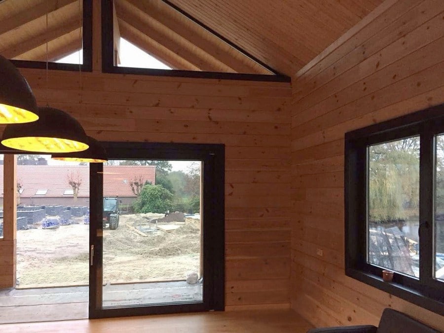 Casa in legno lamellare "Ucraina" 48 m²