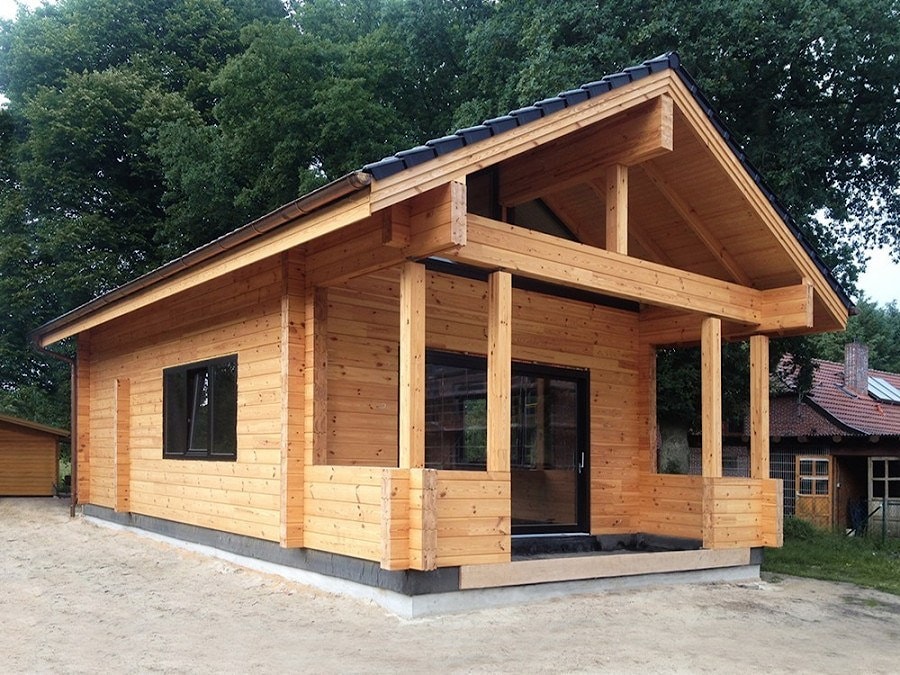 Casa in legno lamellare "Defender" 48 m²