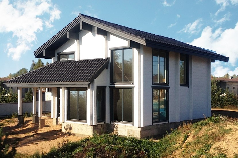 Casa  di legno lamellare "Arno" 202m2