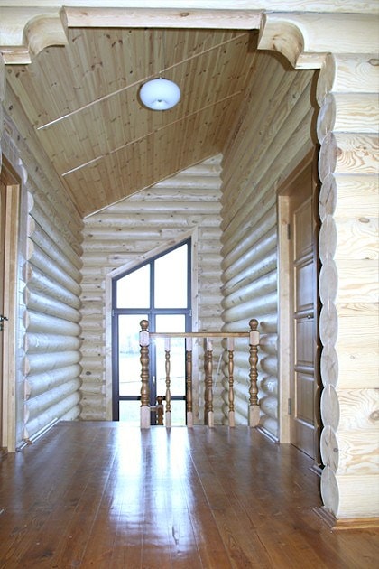 Casa di legno di tronchi "Tevere" 172 m2