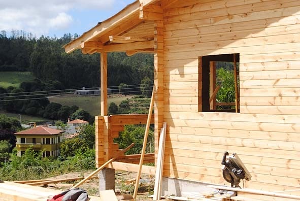 Casa di legno – fasi di costruzione