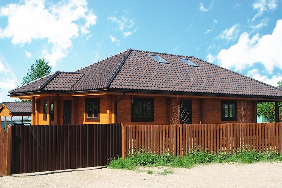 Casa in legno profilato 179 m2 " Mattina"  
