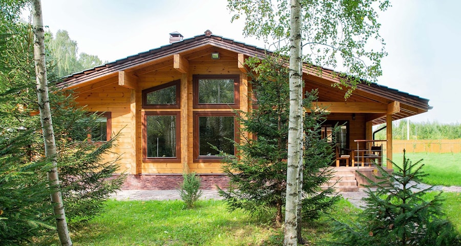 Casa di legno "Miraggio" 99 m2
