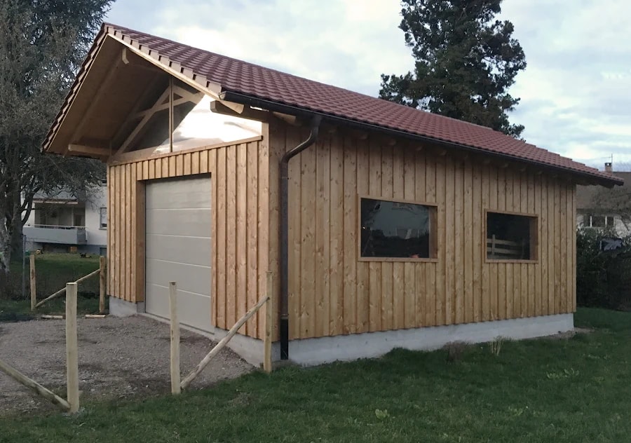 Garage in legno Frame: bello, moderno, economico e prefabbricato  